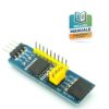 Modulo convertitore PCF8574 I2C per espansione porte input output digitali Arduino e microcontrollori.
