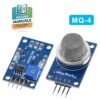Modulo sensore gas MQ-4 per rilevamento metano CH4 con uscita analogica e digitale per progetti Arduino e IoT.