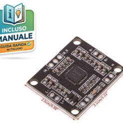 PCB amplificatore audio digitale PAM8610 15W+15W classe D per altoparlanti stereo 12V