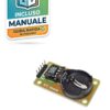 Modulo orologio calendario DS1302 RTC con RAM 31 byte per Arduino e prototipazione elettronica