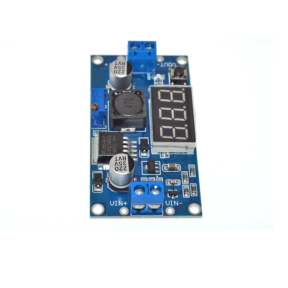 MODULO LM2596 CONVERTITORE TENSIONE REGOLABILE STEP DOWN DC-DC LM2596S 3