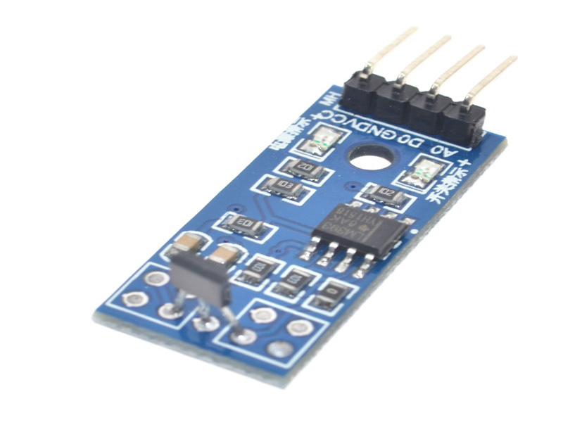 MODULO SENSORE MAGNETICO AD EFFETTO HALL LM393 ARDUINO 2