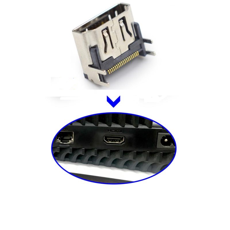 PS5 PORTA HDMI DI RICAMBIO PER SONY PLAYSTATION 5 CONNETTORE PRESA HD 3