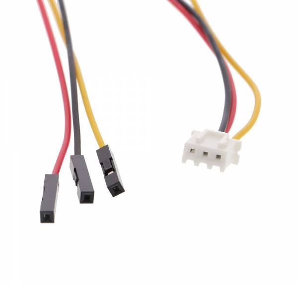 CAVO CON CONNETTORE FEMMINA JST-XH 2,54 3 PIN DUPONT XH2e