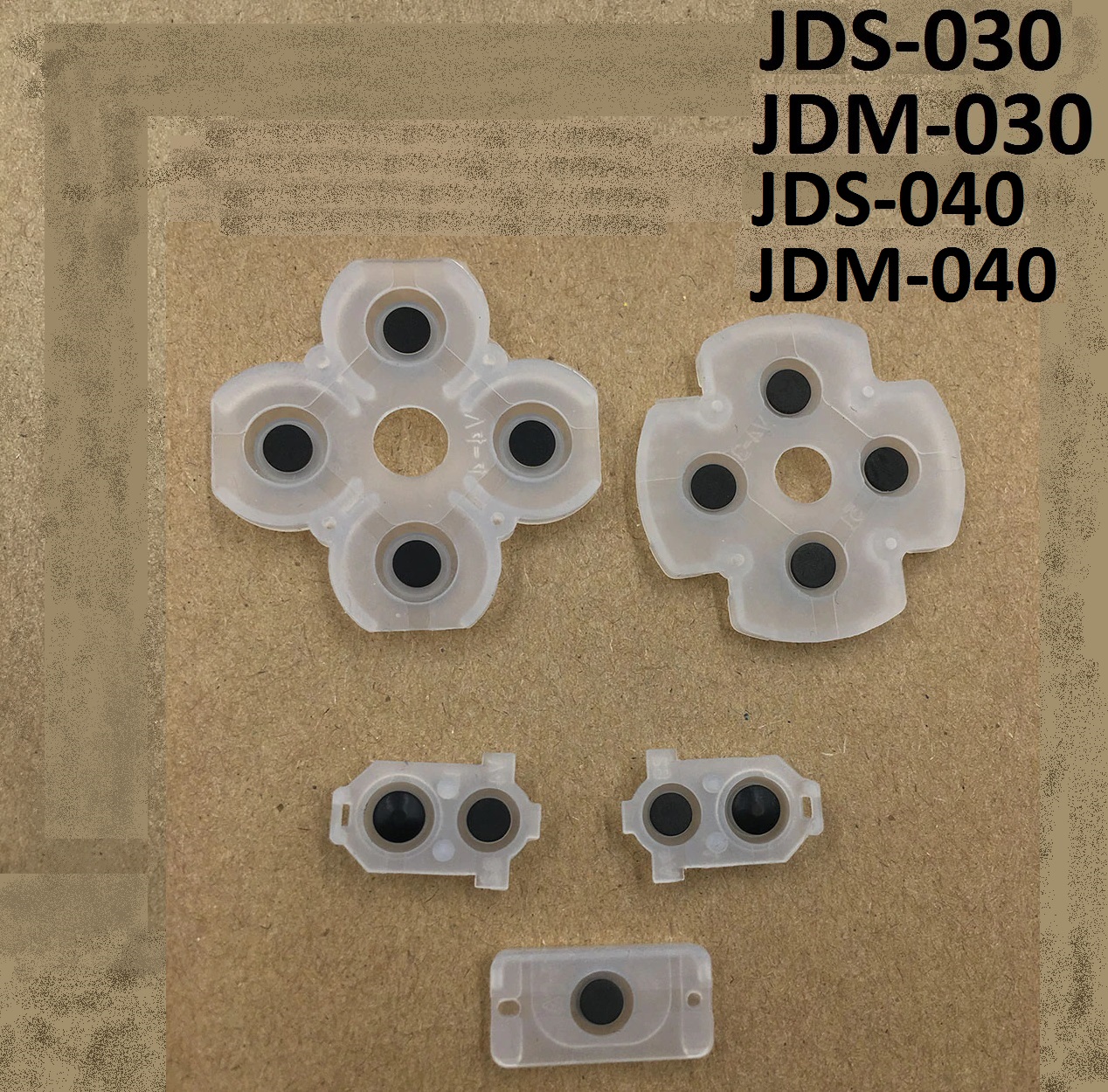 PULSANTI GOMMA CONDUTTIVI RICAMBIO JOYPAD CONTROLLER PS4 PLAYSTATION 4 030 2