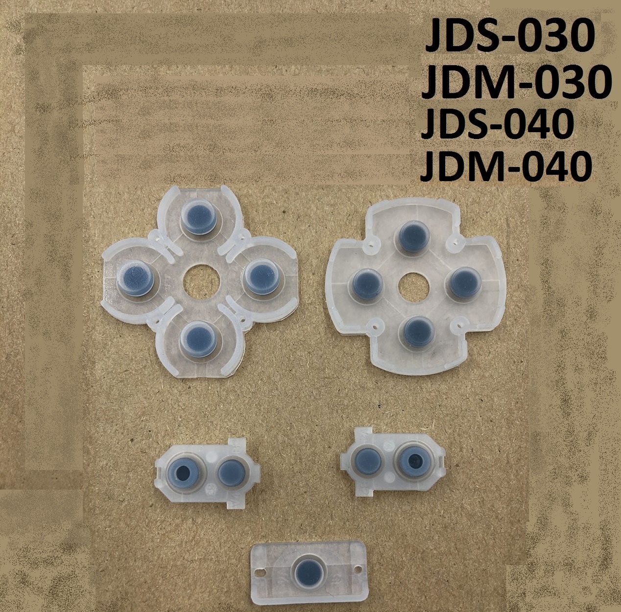 PULSANTI GOMMA CONDUTTIVI RICAMBIO JOYPAD CONTROLLER PS4 PLAYSTATION 4 030