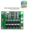 Scheda PCB BMS 4S 40A versione avanzata per la protezione e ricarica di 4 batterie al litio 18650 in serie da 14.8V a 16.8V.