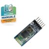 Modulo Bluetooth HC-05 ricetrasmettitore seriale master slave per Arduino.