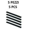 Set di 5 strip line connettore femmina monofila da 40 pin passo 2.54 mm per pcb e arduino.