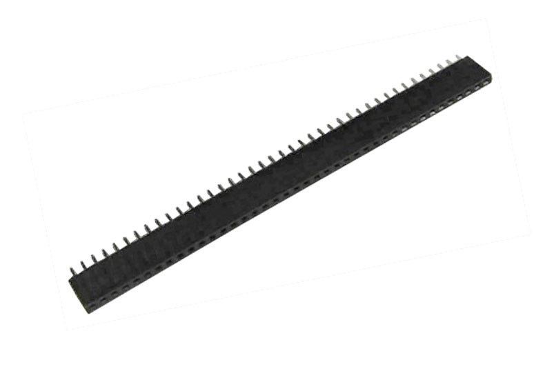 Strip line 40 pin connettore femmina passo 2,54mm pcb arduino 2