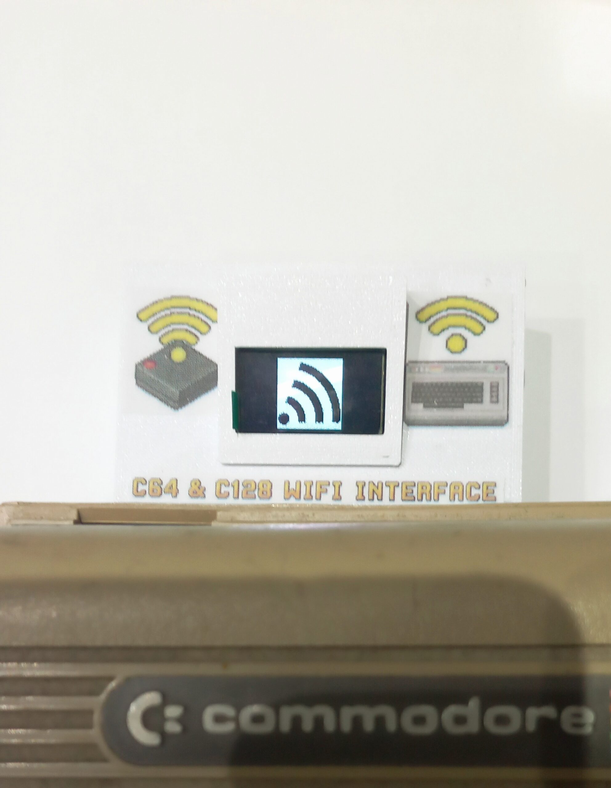 COMMODORE 64 Wifi Modem Wireless Con Display Oled (9)